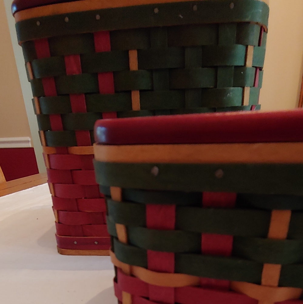 Longaberger Holiday Hearth Basket Set - Picture 7 of 8